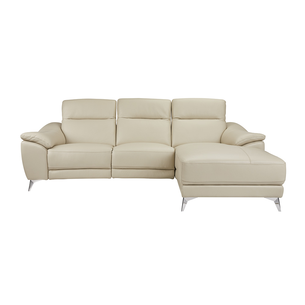 Brooklyn Sectional Sofa Right Arm Facing Chaise: Cloud color